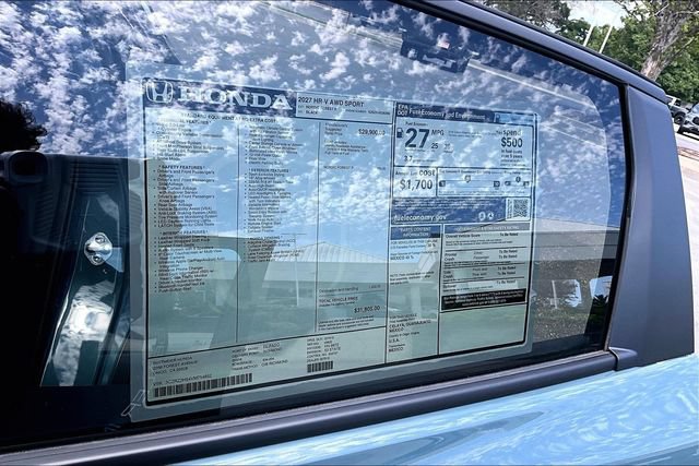 New 2027 Honda HR-V Sport image 14