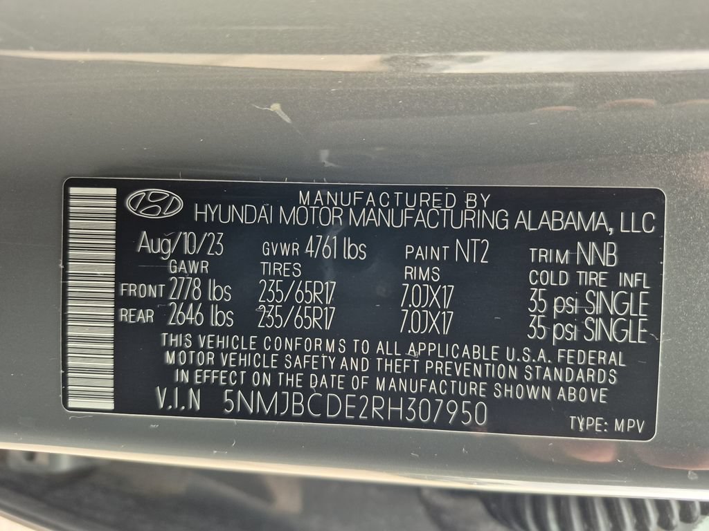 Used 2024 Hyundai Tucson SEL AWD/4WD image 25