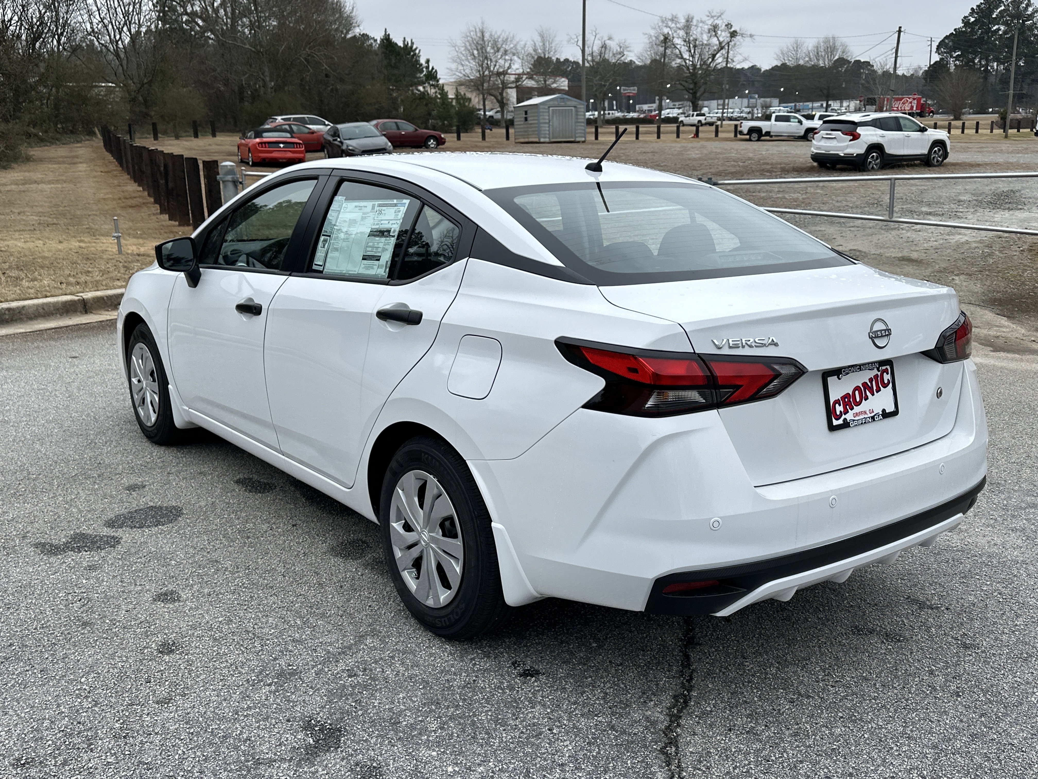 New 2025 Nissan Versa S w/ Trunk Package image 7