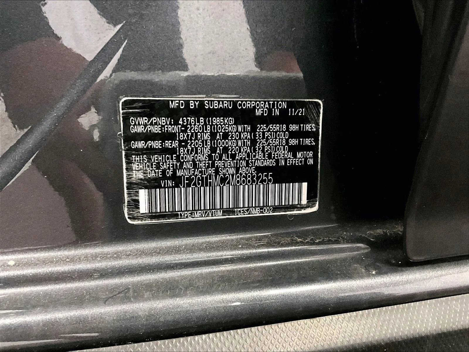 Used 2021 Subaru Crosstrek 2.5i Limited image 32