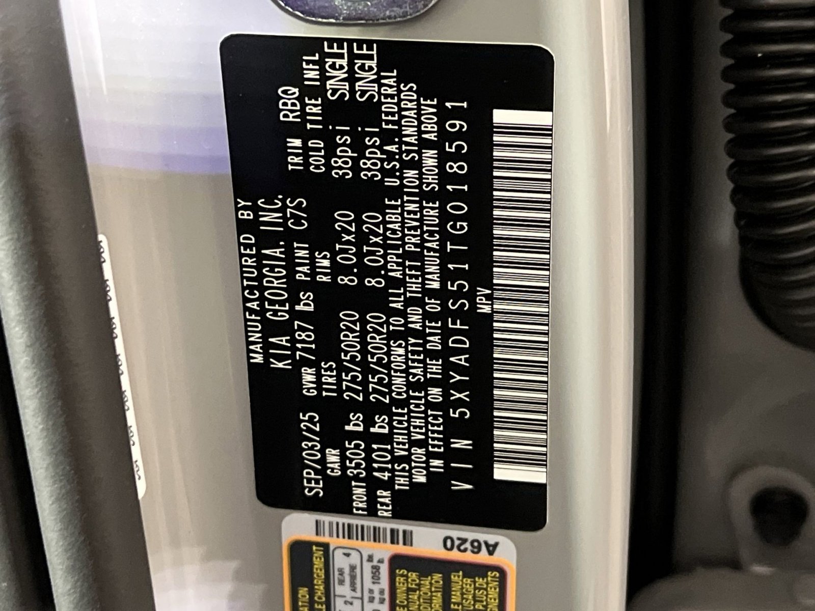 New 2026 Kia EV9 Land w/ Nightfall Edition Package image 38