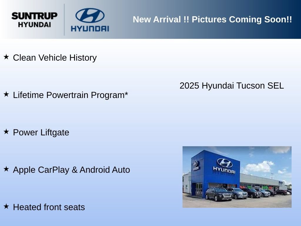 Used 2025 Hyundai Tucson SEL FWD image 2