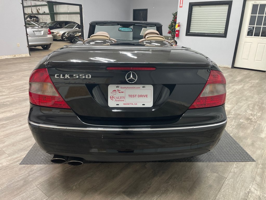 Used 2009 Mercedes-Benz CLK 550 Cabriolet image 8