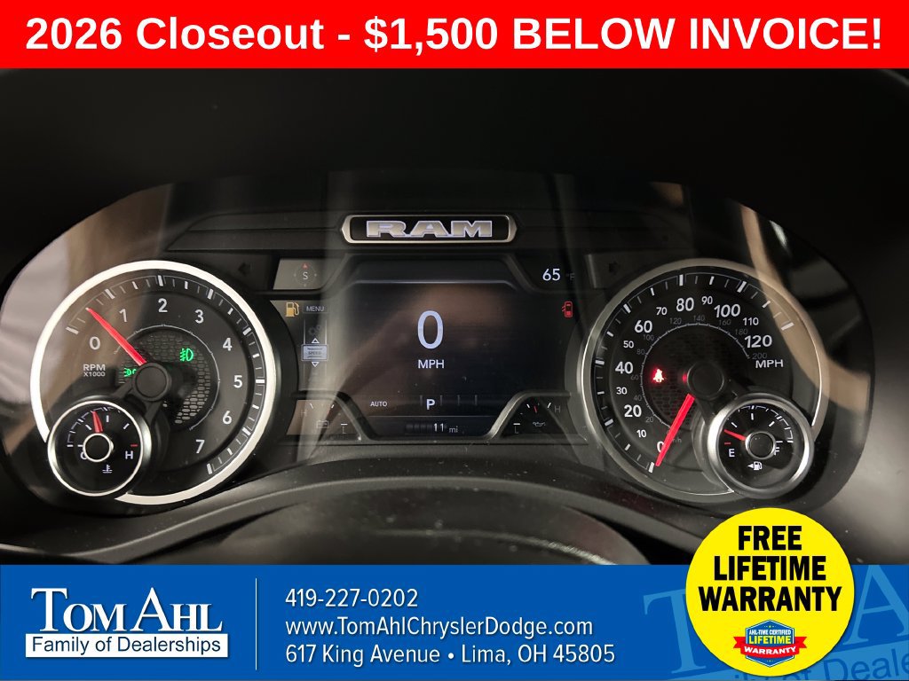 New 2026 RAM 1500 Big Horn AWD/4WD image 14