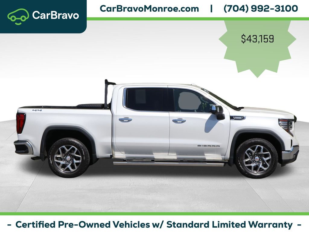 Certified 2022 GMC Sierra 1500 SLT AWD/4WD image 8