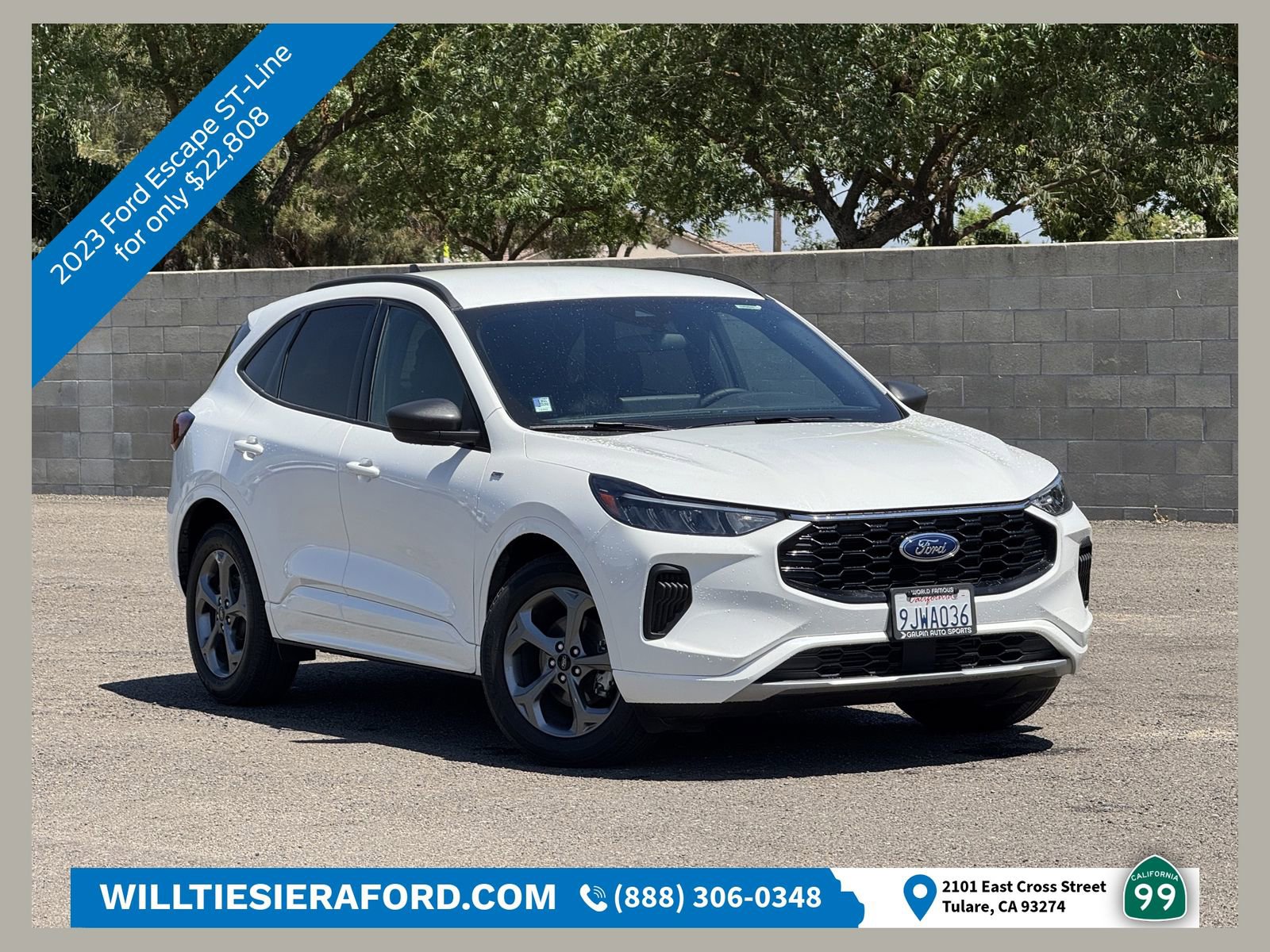 Used 2023 Ford Escape ST-Line w/ Tech Pack #1 FWD image 1