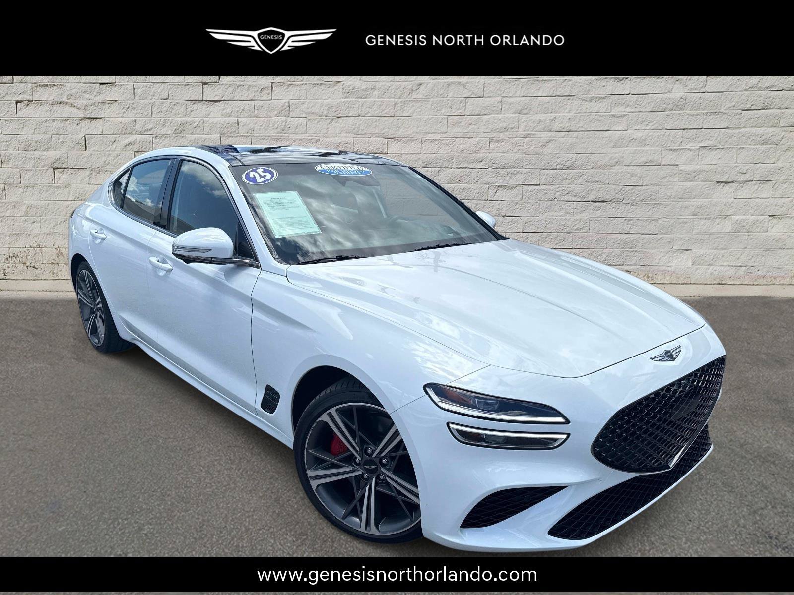 Certified 2025 Genesis G70 3.3T Advanced w/ Sport Prestige Package