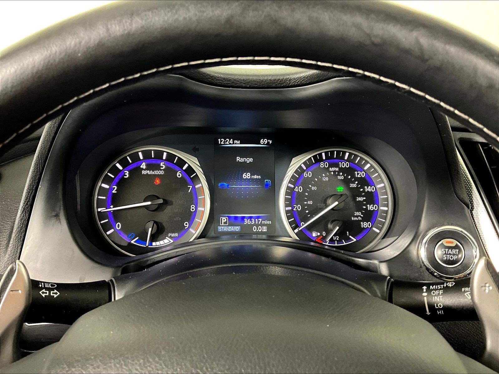 Used 2014 INFINITI Q50 Hybrid AWD w/ Navigation Package image 10