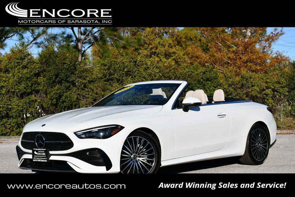 Used 2025 Mercedes-Benz CLE 300 4MATIC Cabriolet image 1