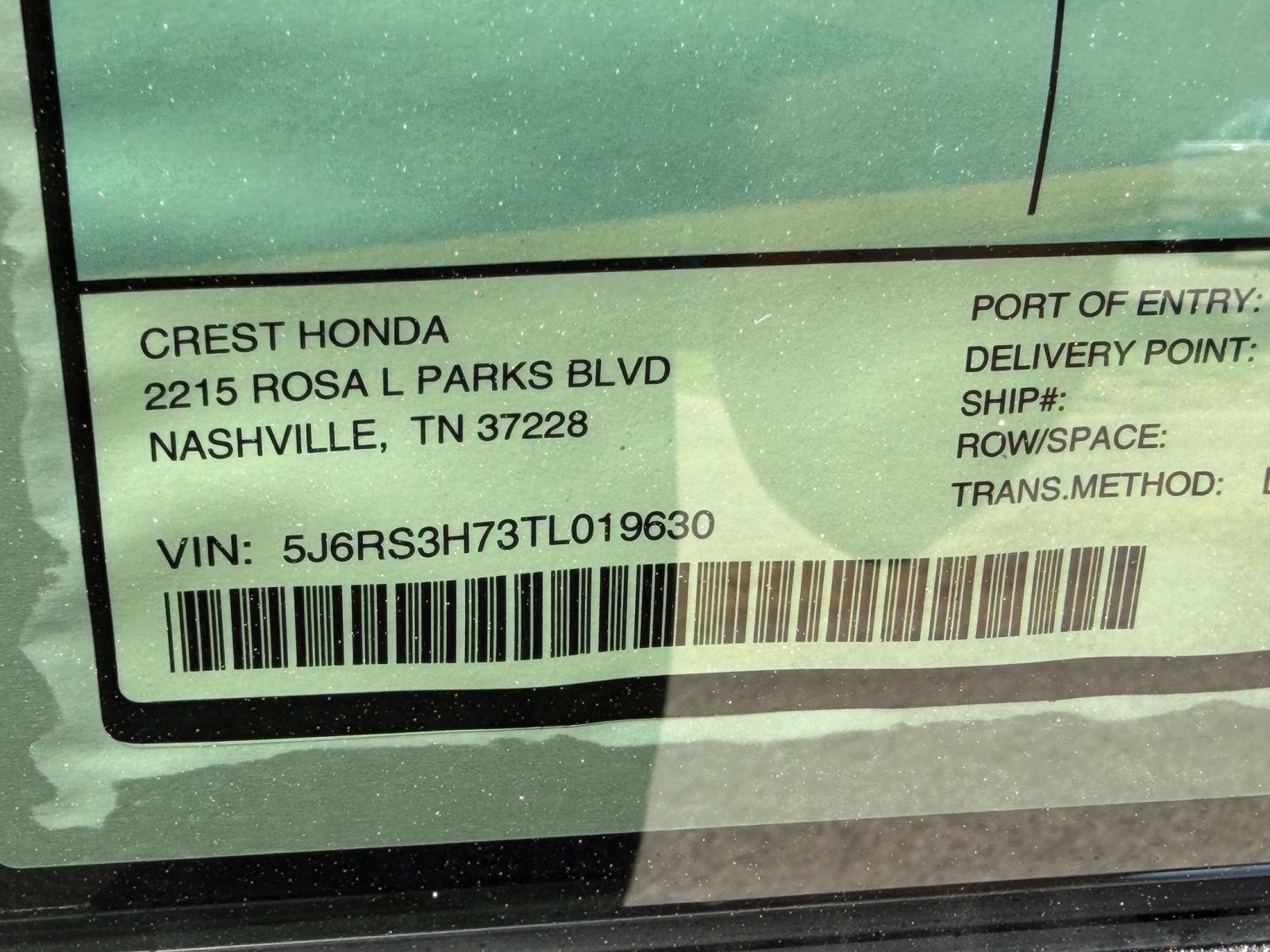 New 2026 Honda CR-V EX-L image 22