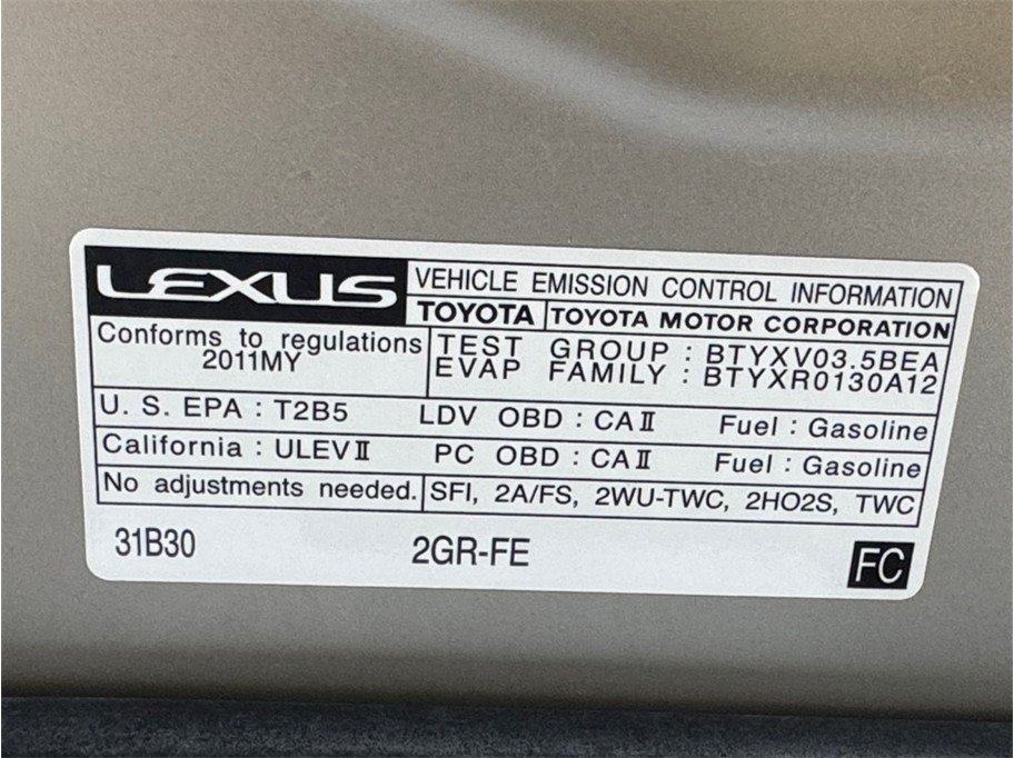 Used 2011 Lexus ES 350 FWD image 27