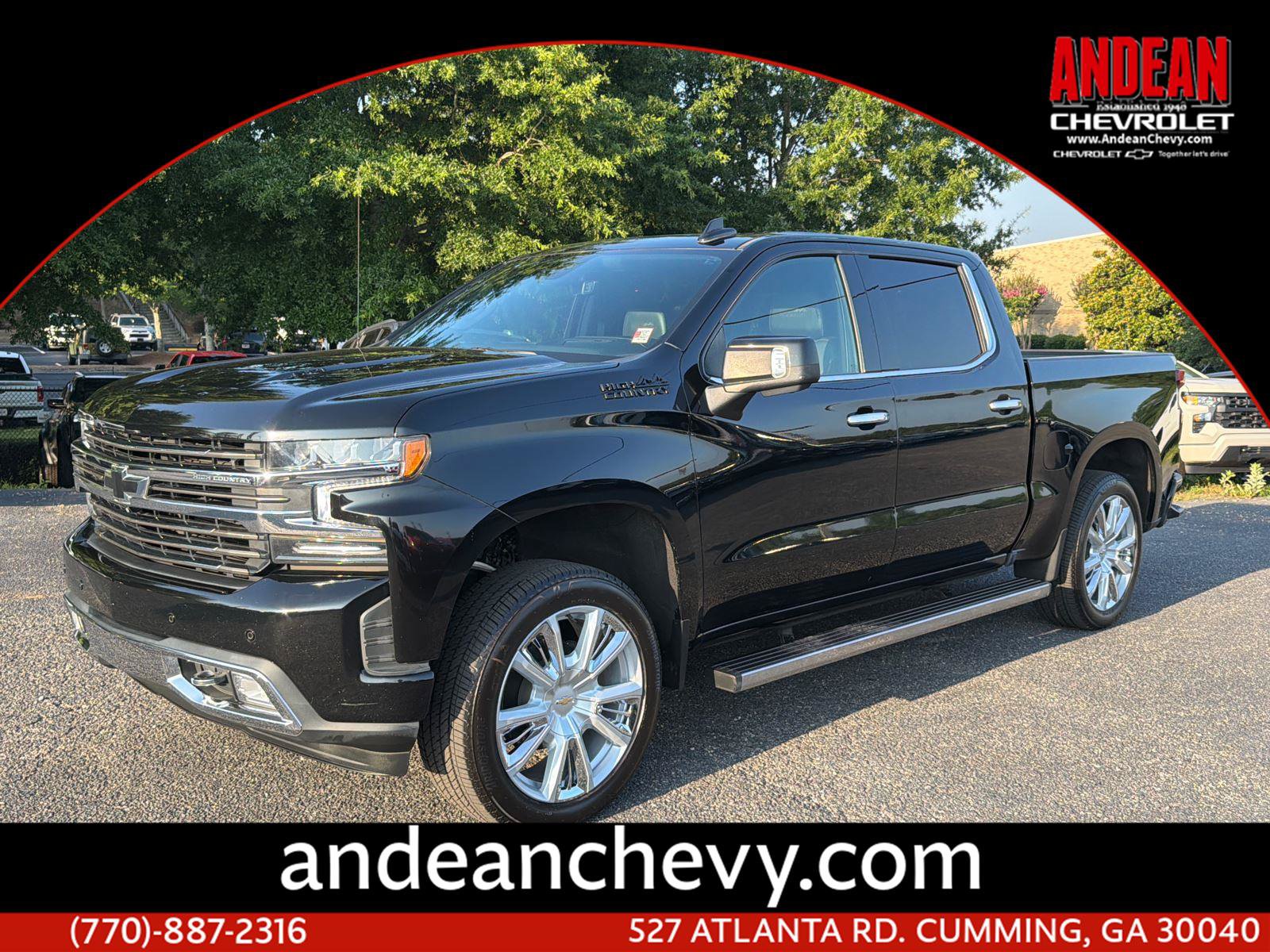 Used 2021 Chevrolet Silverado 1500 High Country w/ Technology Package AWD/4WD video 1