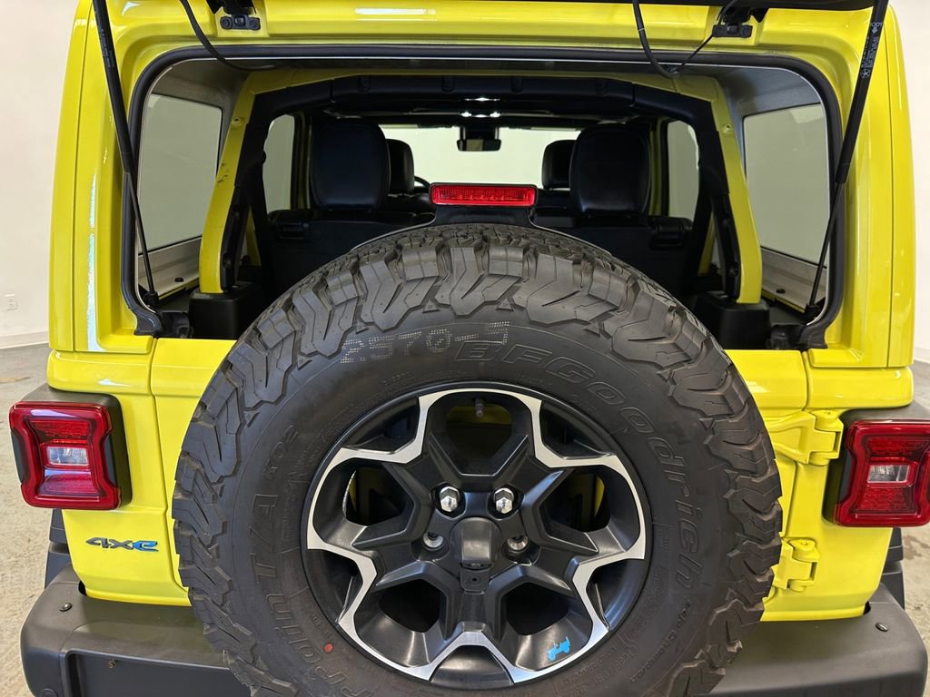 Used 2023 Jeep Wrangler Unlimited Rubicon 4xe w/ Steel Bumper Group image 23