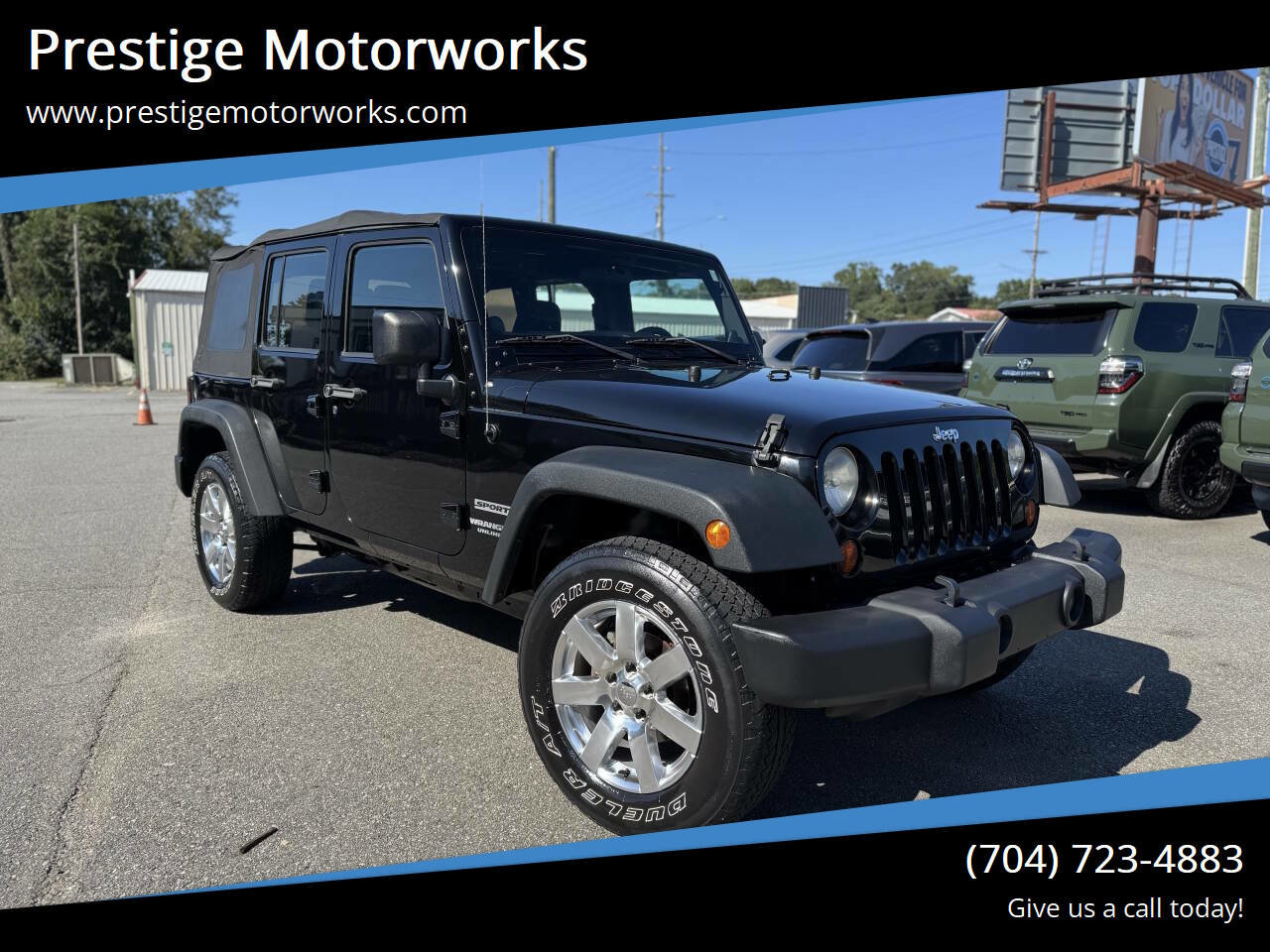 Used 2013 Jeep Wrangler Unlimited Sport