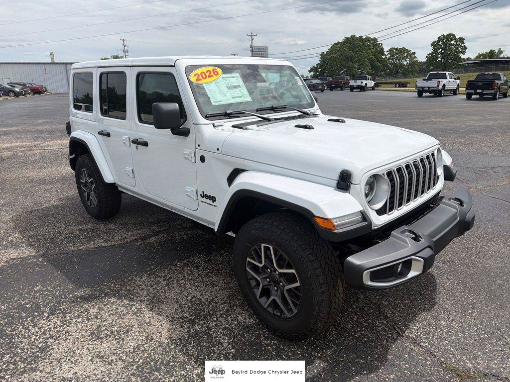 New 2026 Jeep Wrangler Unlimited Sahara w/ Technology Group