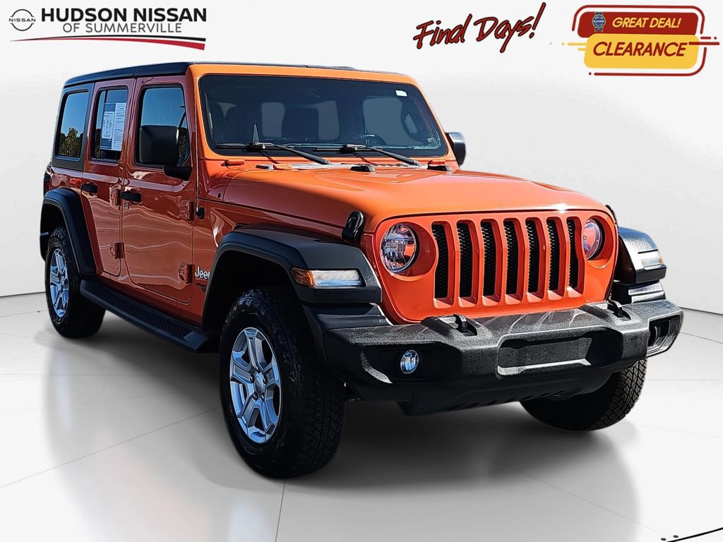 Used 2019 Jeep Wrangler Unlimited Sport S