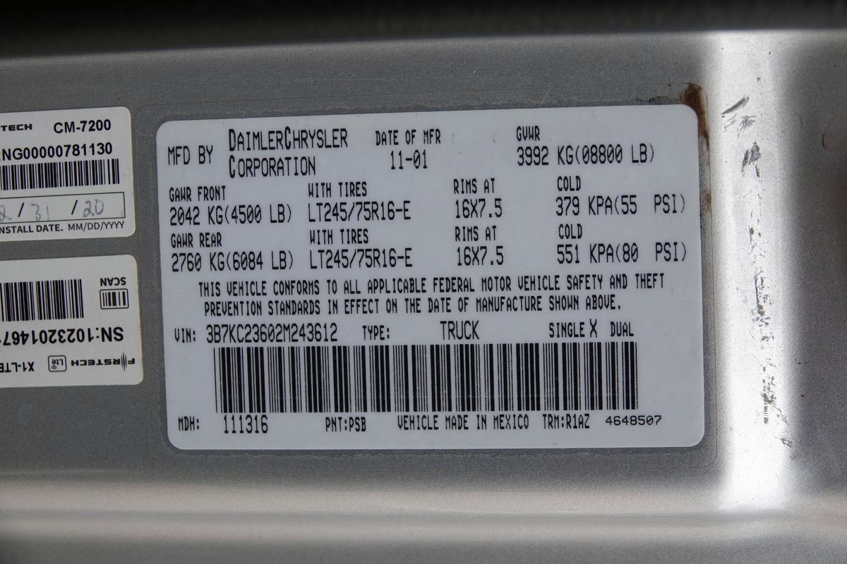 Used 2002 Dodge Ram 2500 Truck SLT image 43