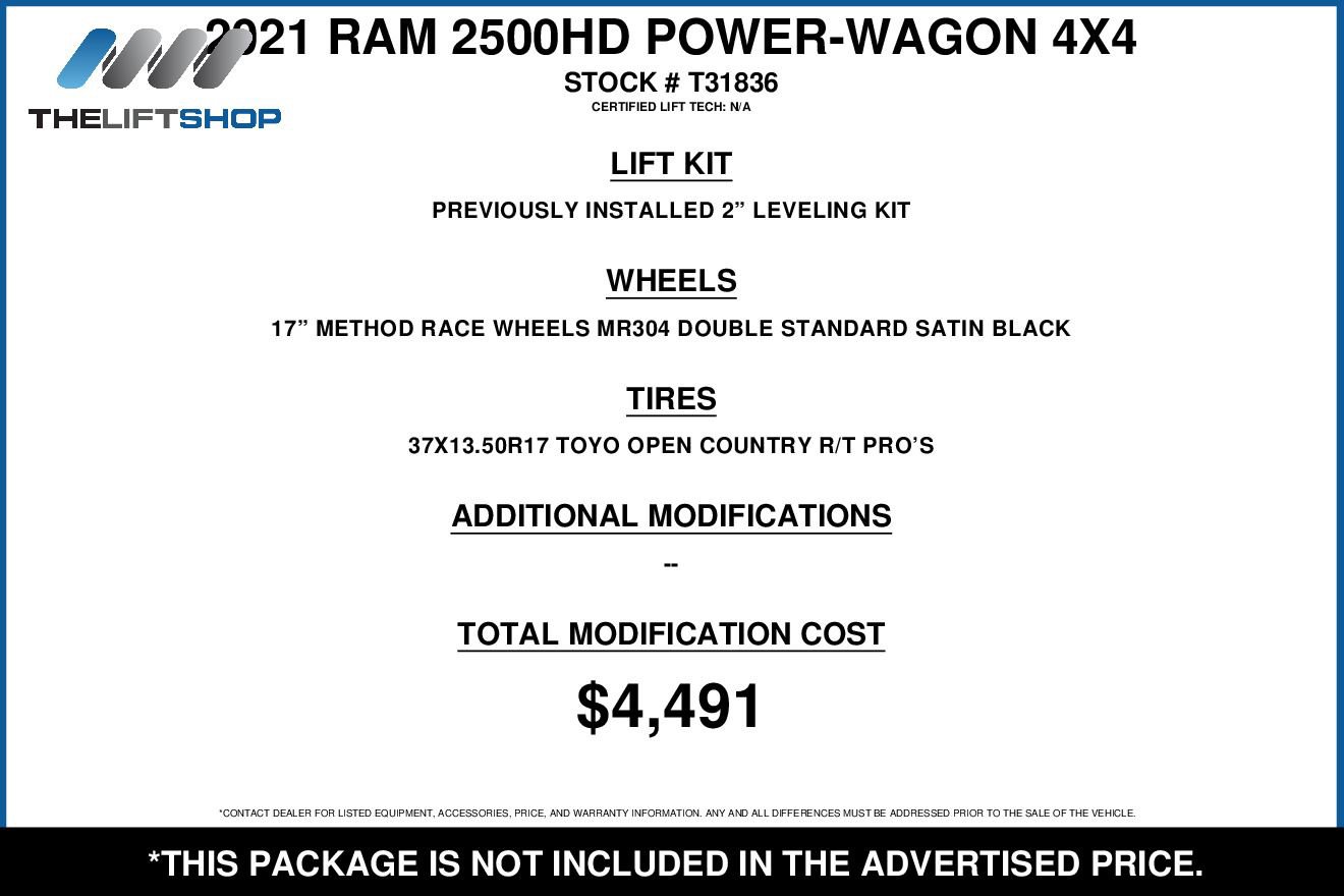 Used 2021 RAM 2500 Power Wagon image 2