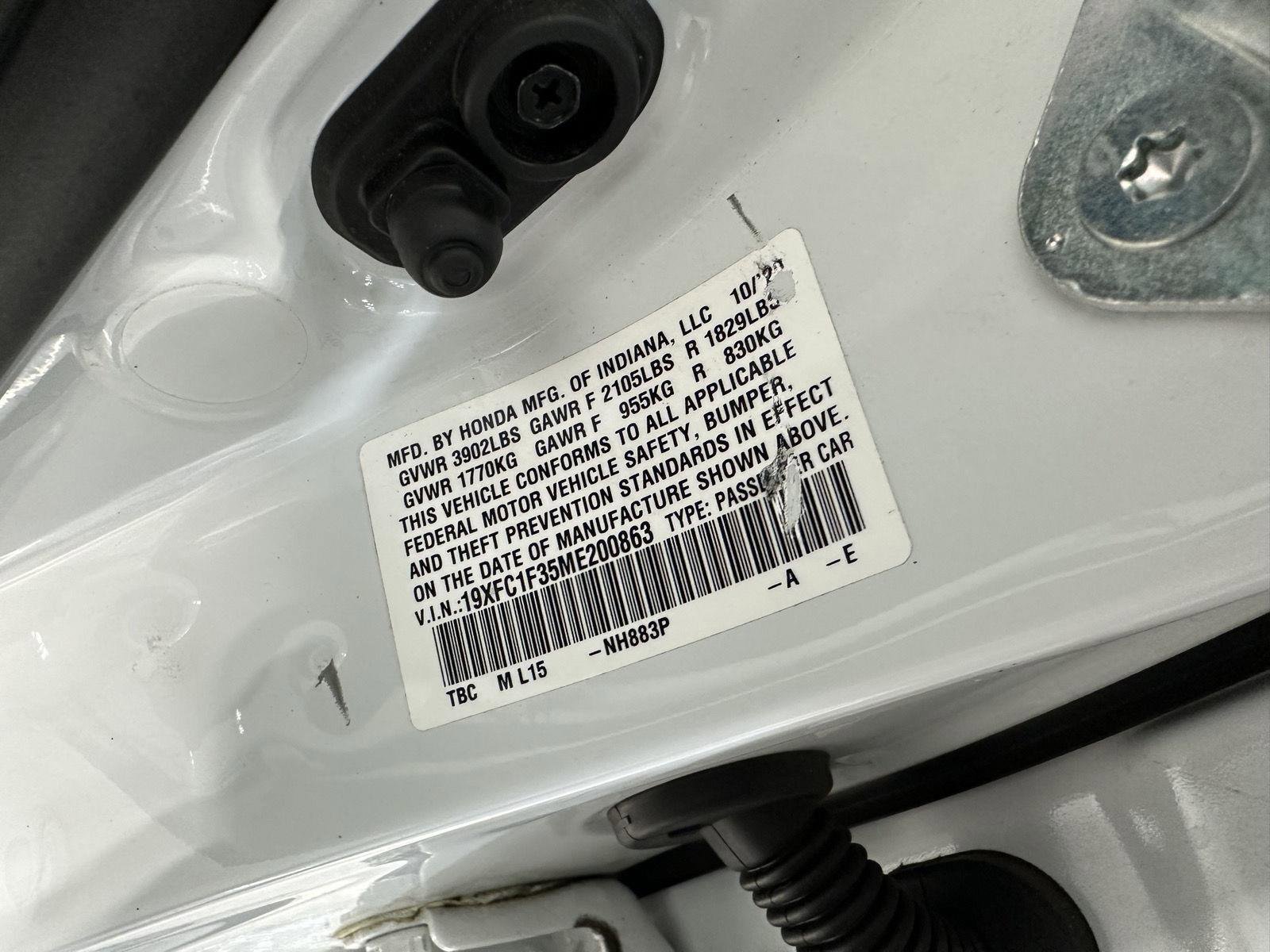 Used 2021 Honda Civic EX image 13