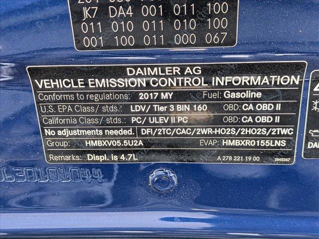 Certified 2017 Mercedes-Benz SL 550 image 20