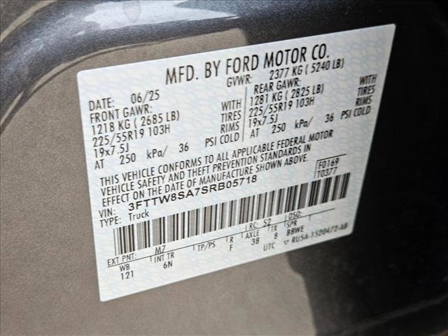 Used 2025 Ford Maverick Lariat w/ 4K Tow Package AWD/4WD image 25