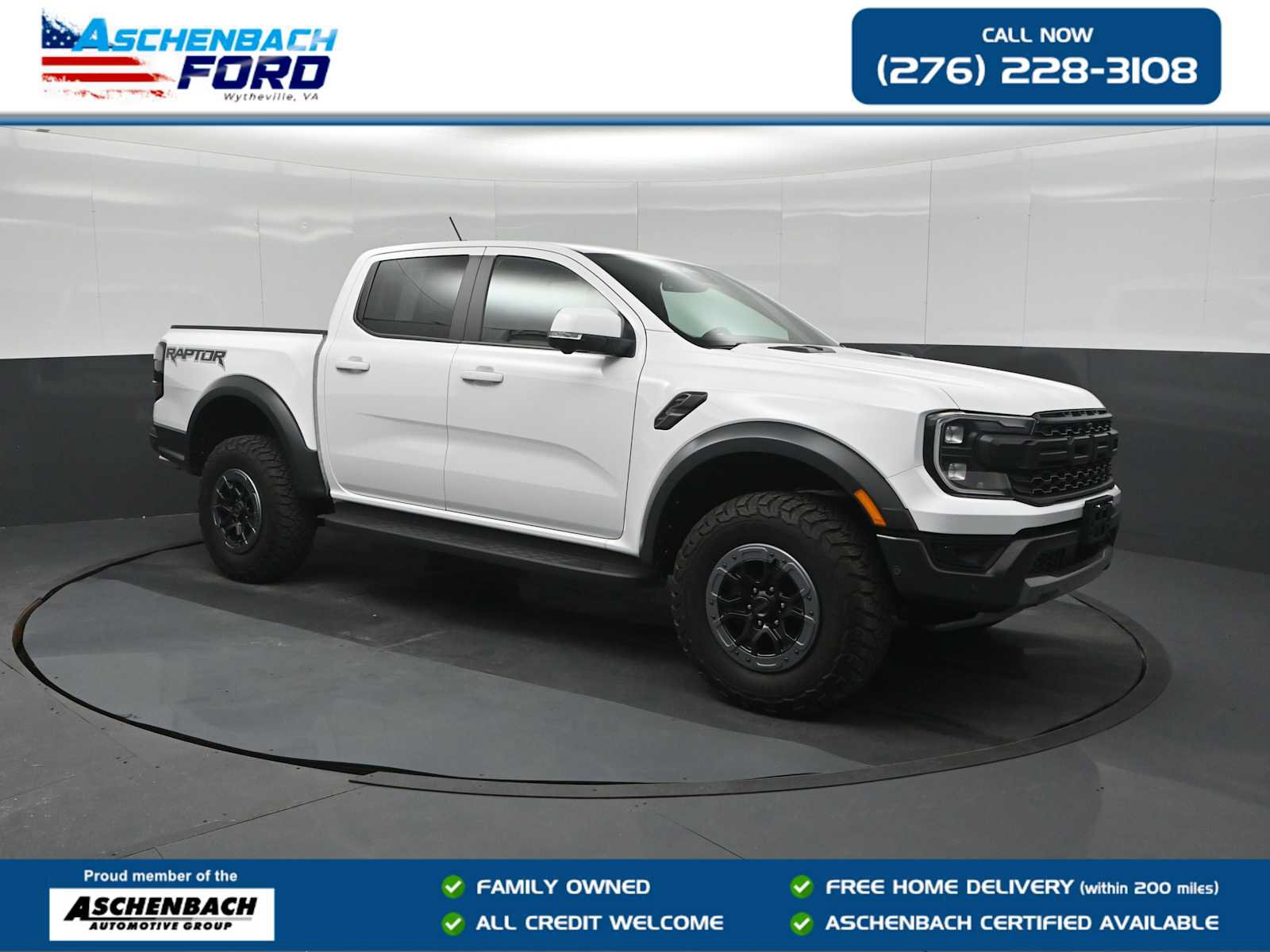 Certified 2024 Ford Ranger Raptor AWD/4WD image 1