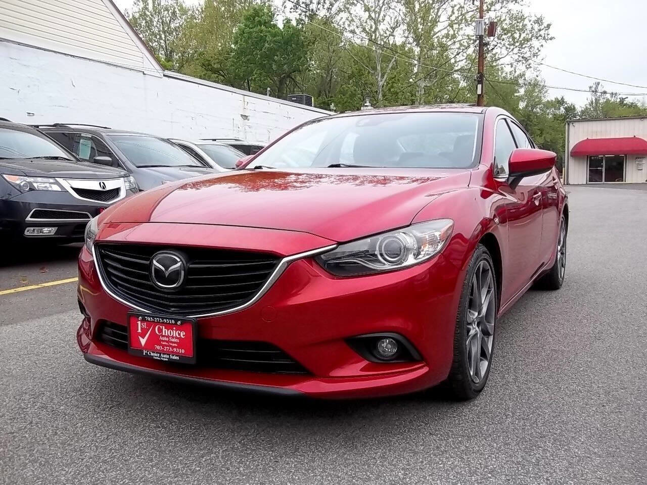 Used 2014 MAZDA MAZDA6 Grand Touring w/ MRCC + FOW Package FWD image 1