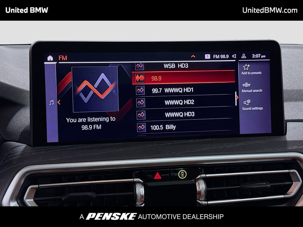 Used 2024 BMW X3 sDrive30i w/ Premium Package w/ZPA image 8