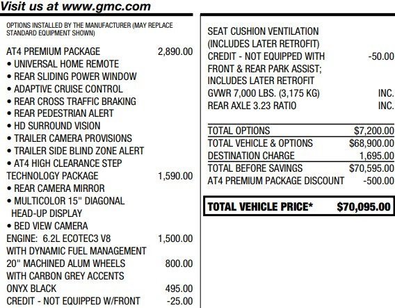 Certified 2022 GMC Sierra 1500 AT4 w/ AT4 Premium Package image 2