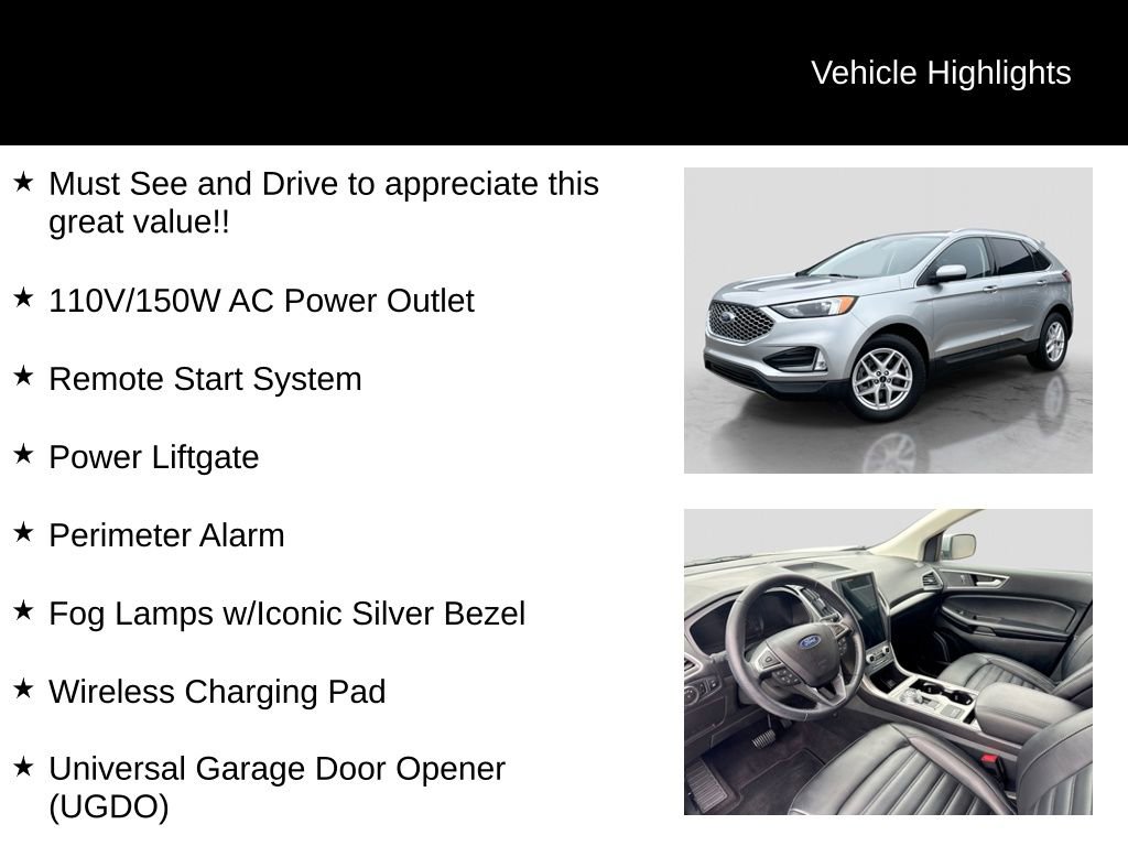 Certified 2023 Ford Edge SEL w/ Convenience Package image 21