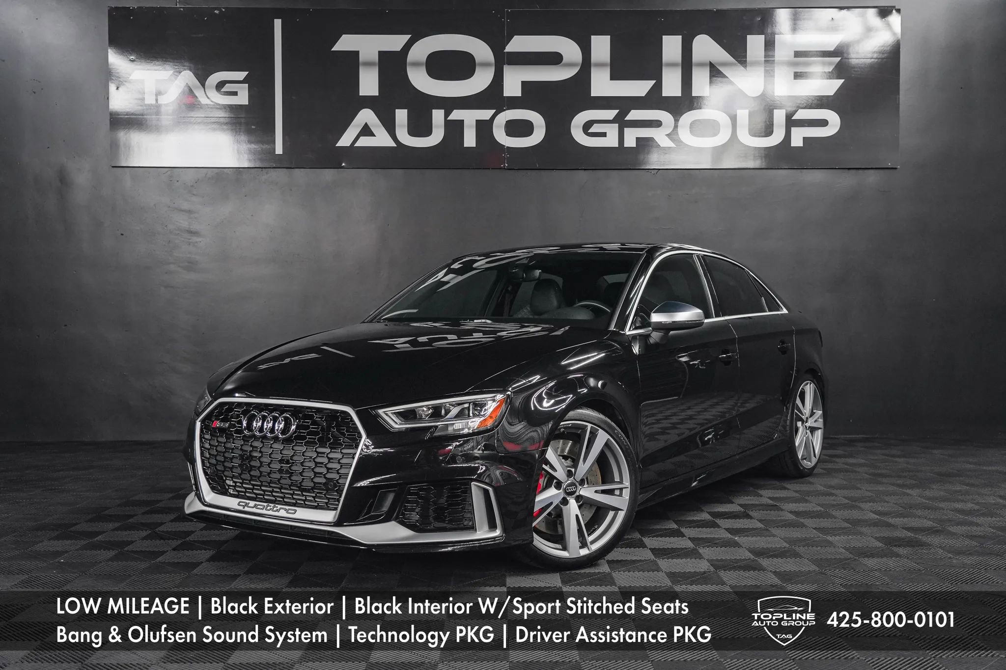 Used 2020 Audi RS 3 w/ Navigation Package AWD/4WD image 1
