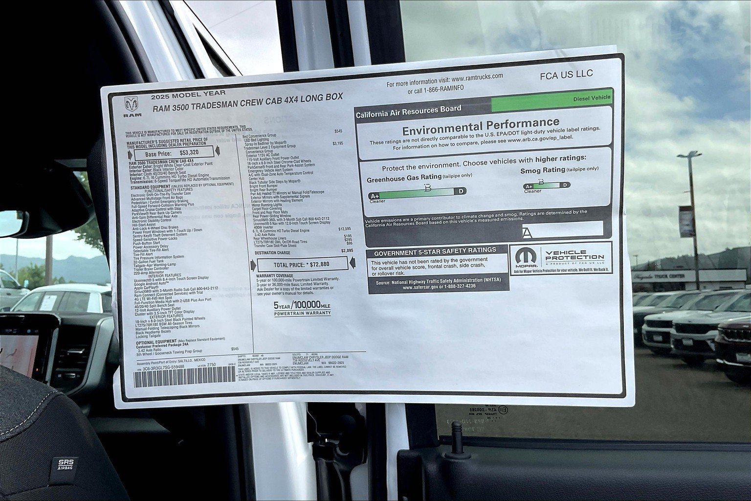 New 2025 RAM 3500 Tradesman image 14