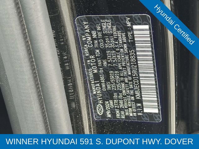 Used 2024 Hyundai Tucson Limited image 13