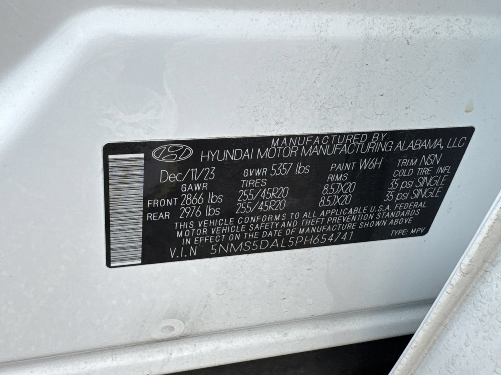 Certified 2023 Hyundai Santa Fe Calligraphy AWD/4WD image 33