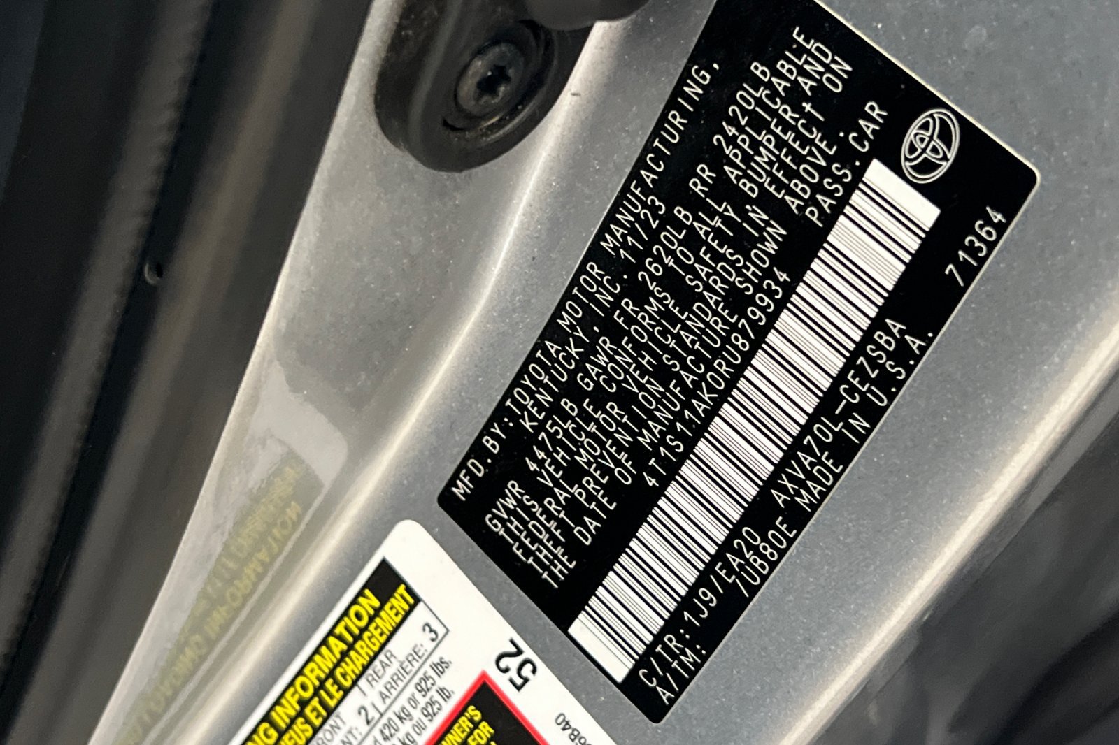Certified 2024 Toyota Camry SE w/ Audio Upgrade Package FWD image 27