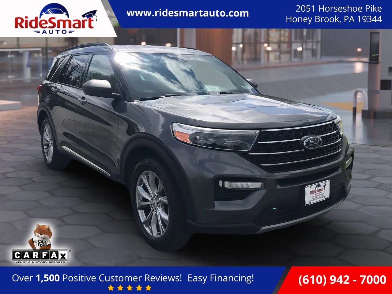 Used 2020 Ford Explorer XLT w/ Equipment Group 202A AWD/4WD image 1
