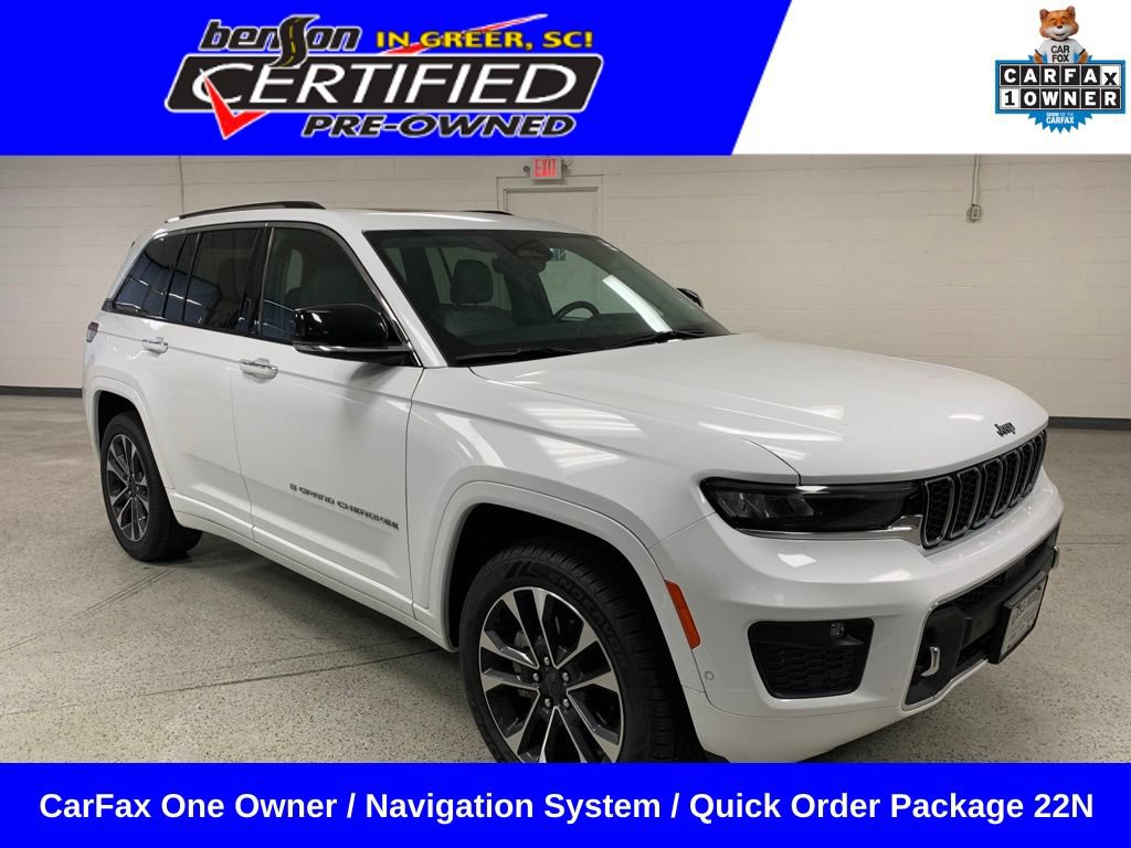 Used 2022 Jeep Grand Cherokee Overland AWD/4WD image 1