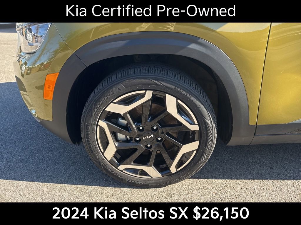 Certified 2024 Kia Seltos SX w/ SX Sunroof Package image 10