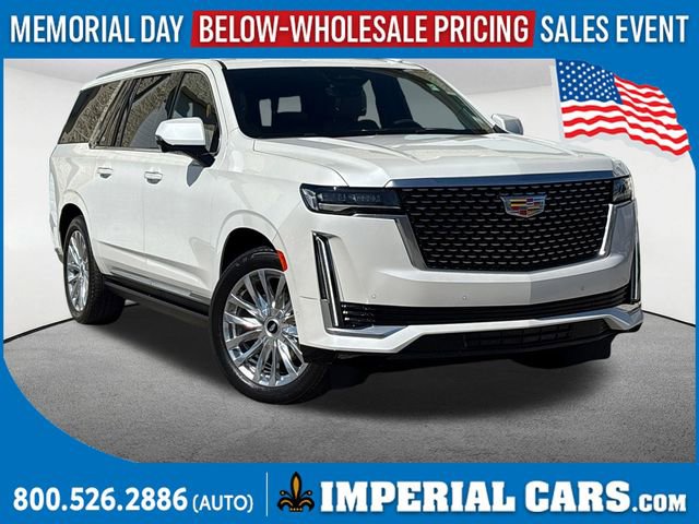 Used 2023 Cadillac Escalade ESV Premium Luxury w/ Performance Package AWD/4WD video 1