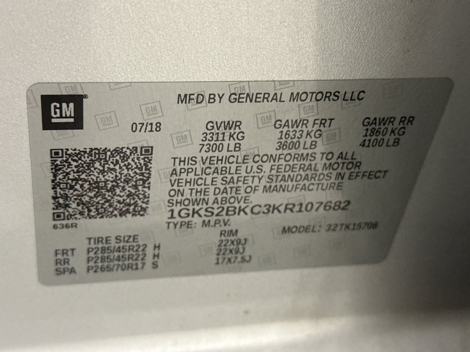 Used 2019 GMC Yukon SLT w/ Premium Edition AWD/4WD image 27