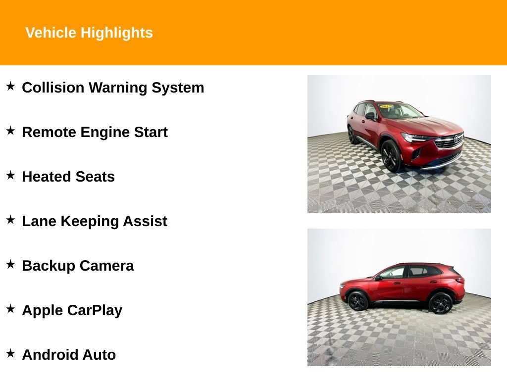 Used 2023 Buick Envision Preferred w/ Sport Touring Package AWD/4WD image 2