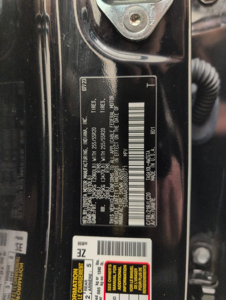 Used 2024 Toyota Grand Highlander Limited image 48