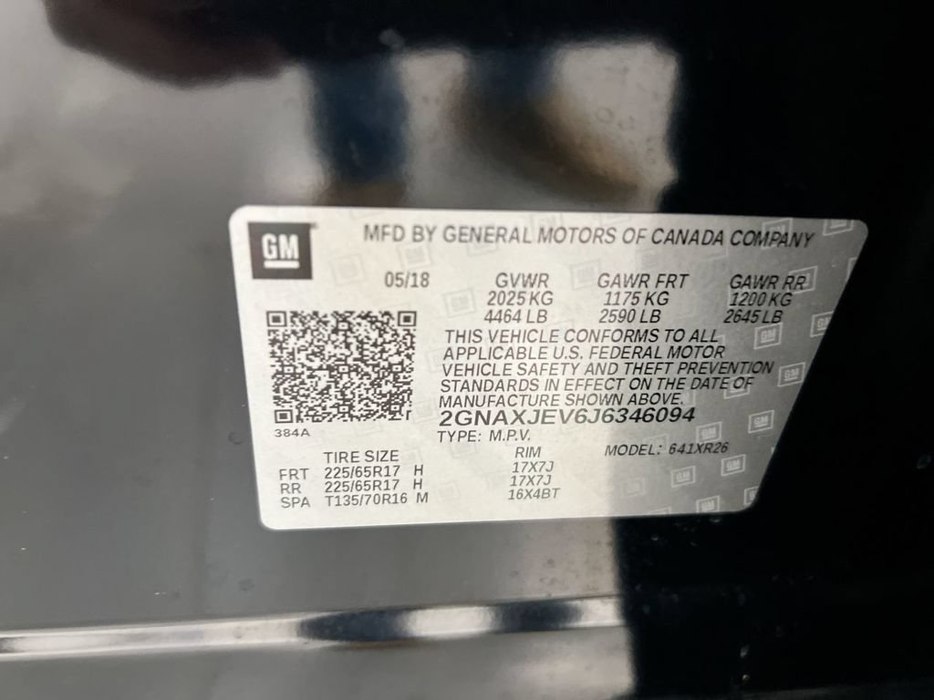 Used 2018 Chevrolet Equinox LT FWD image 27