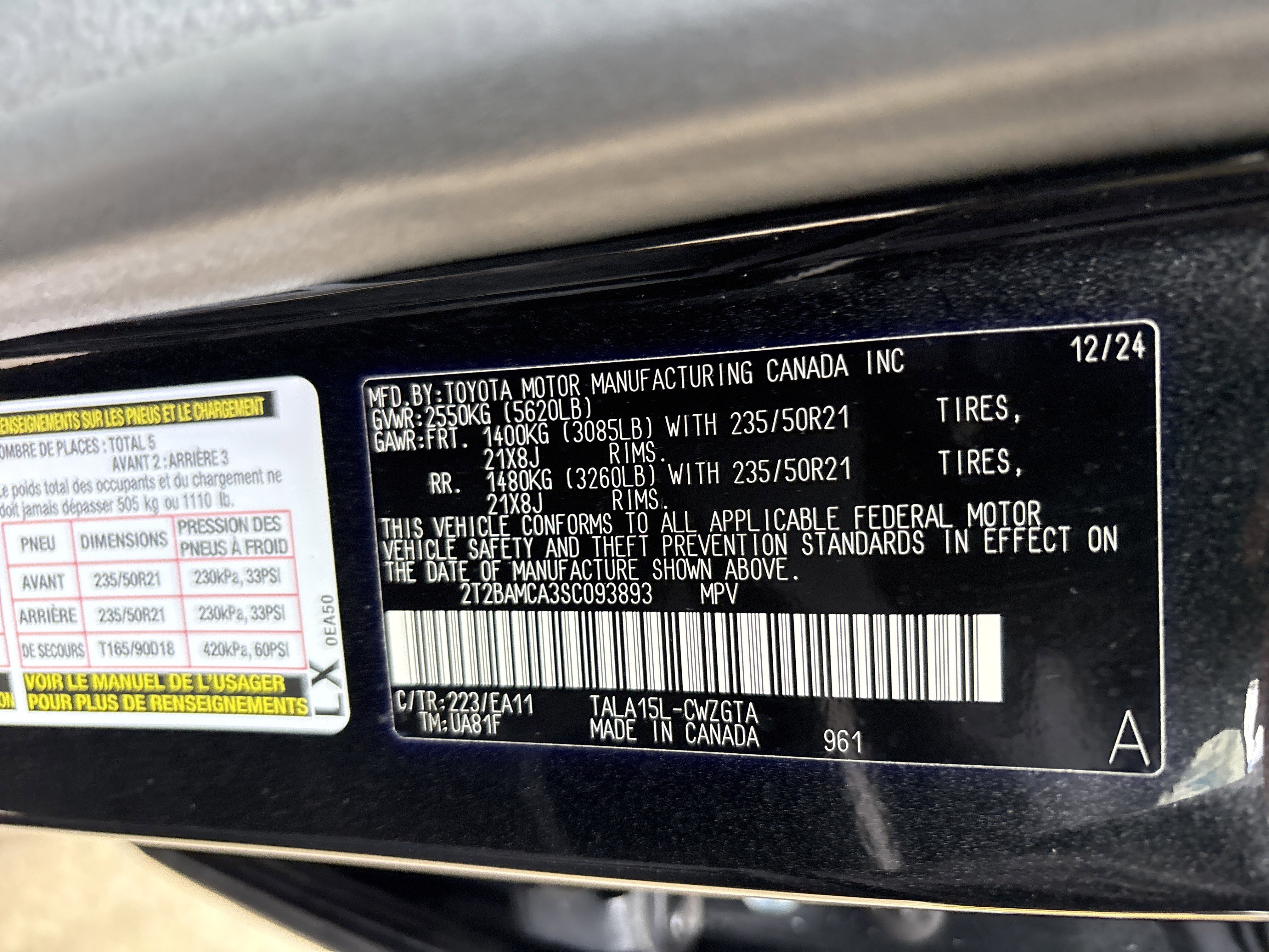 Used 2025 Lexus RX 350 Premium w/ Convenience Package AWD/4WD image 35