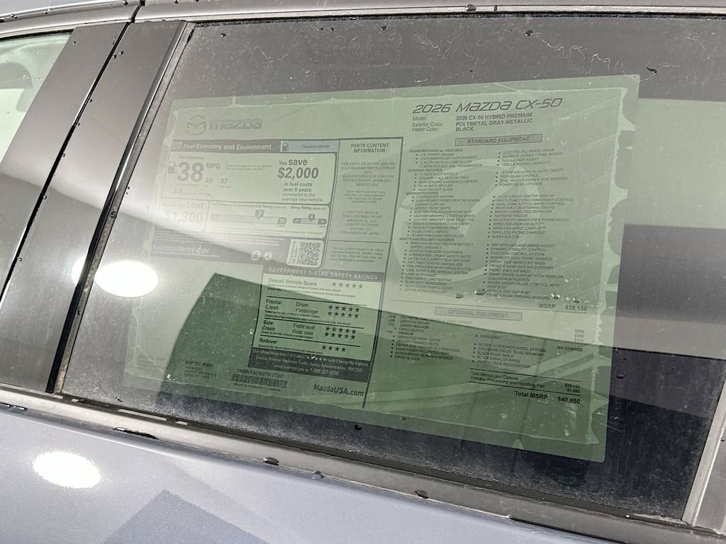 New 2026 MAZDA CX-50 AWD 2.5 Hybrid w/ Cargo Package image 12