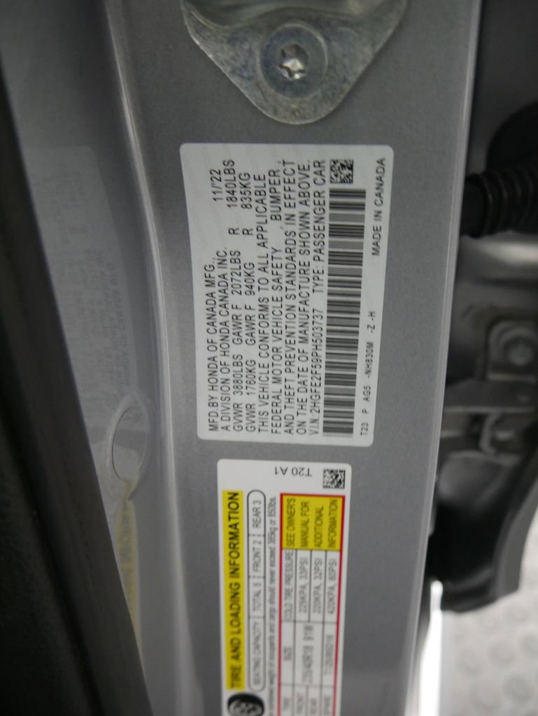 Used 2023 Honda Civic Sport image 13