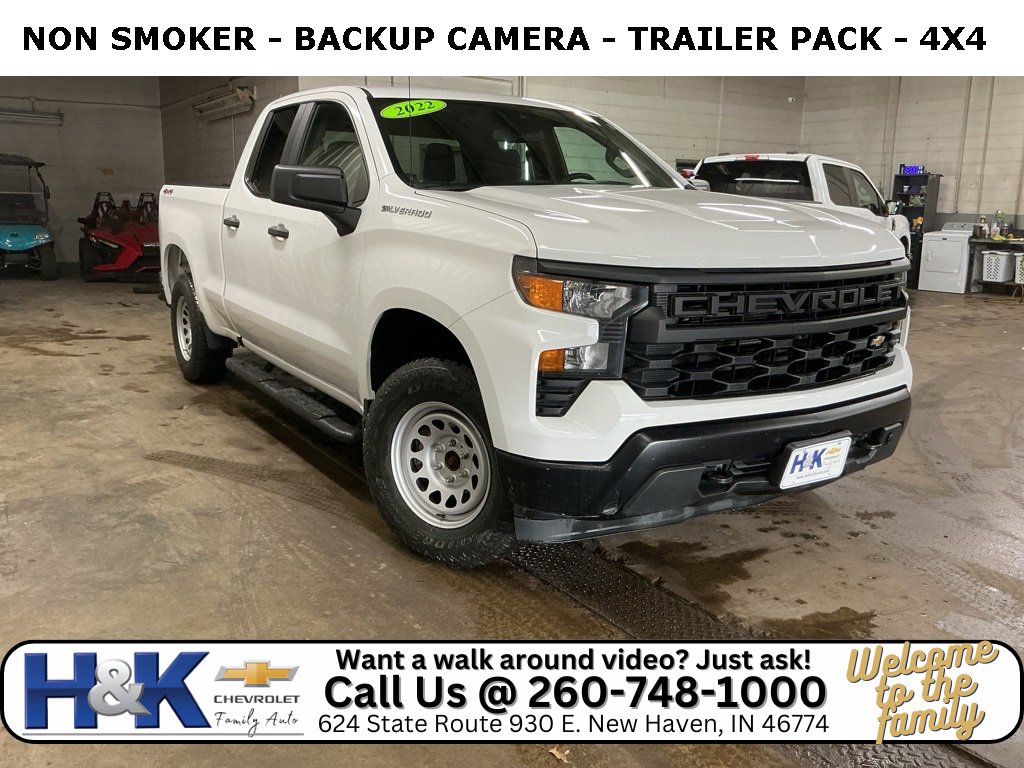 Used 2022 Chevrolet Silverado 1500 W/T w/ WT Value Package image 1