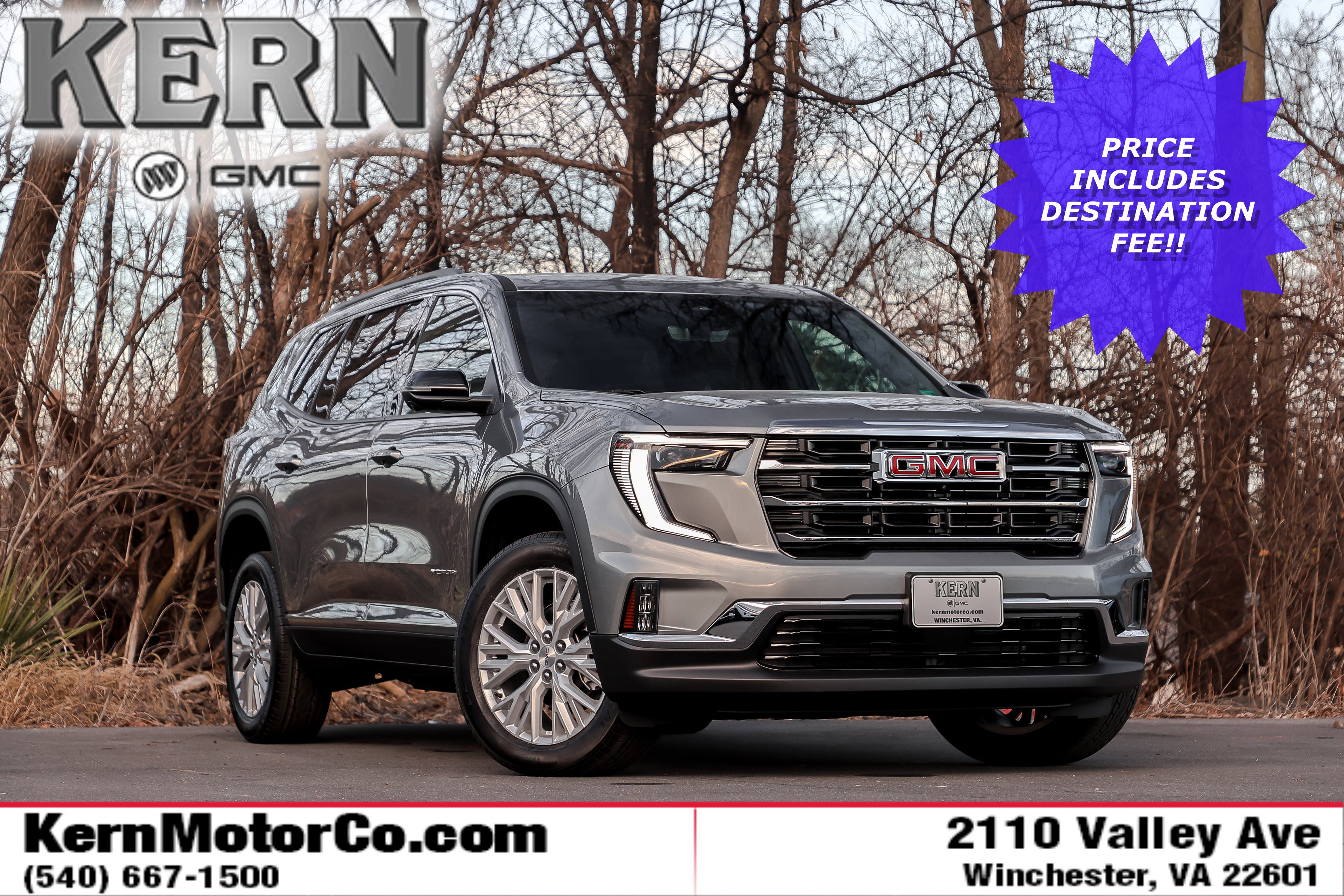 New 2026 GMC Acadia Elevation w/ Elevation Premium Package