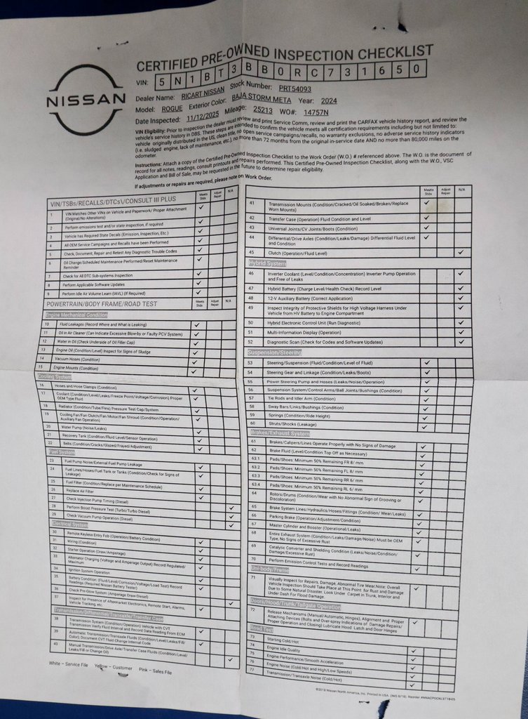Certified 2024 Nissan Rogue SV image 5