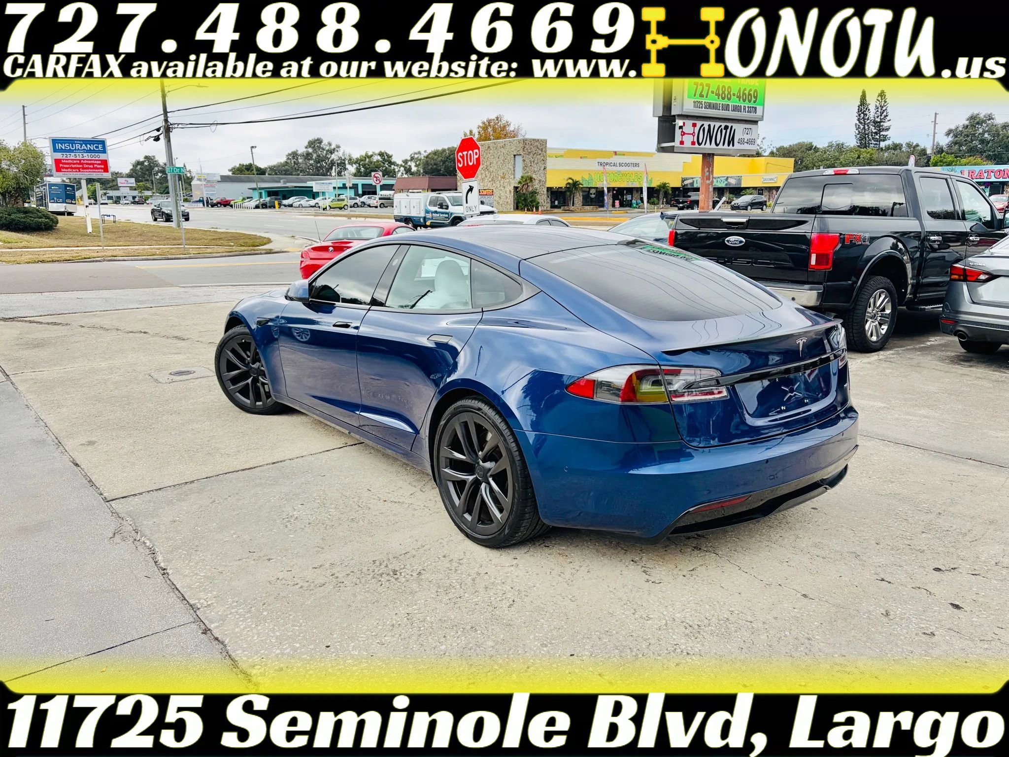 Used 2021 Tesla Model S Plaid AWD/4WD image 9